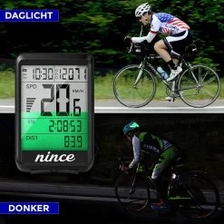 Nince Draadloze Fietscomputer Van Hoge Kwaliteit 2022 Model - Fiets Computer Draadloos Waterdicht -Fietsenwinkel 1200x1200 990