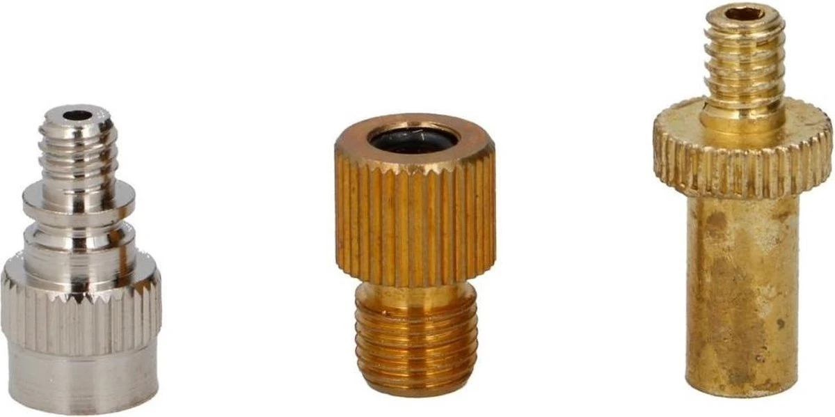 Dunlop Fietsventiel - Set 3 Stuks - Verloopnippel - Frans Ventiel - Universeel - Ventiel Voor Fiets - Band 3 Dunlop Fietsventiel - Set 3 Stuks - Verloopnippel - Frans Ventiel - Universeel - Ventiel Voor Fiets - Band