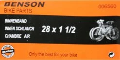 Benson Binnenband Rubber 28 X 1 1/2 - 40 - 635 - Dunlop Ventiel 32 Mm 10 Benson Binnenband Rubber 28 X 1 1/2 - 40 - 635 - Dunlop Ventiel 32 Mm -Fietsenwinkel 1200x602 2