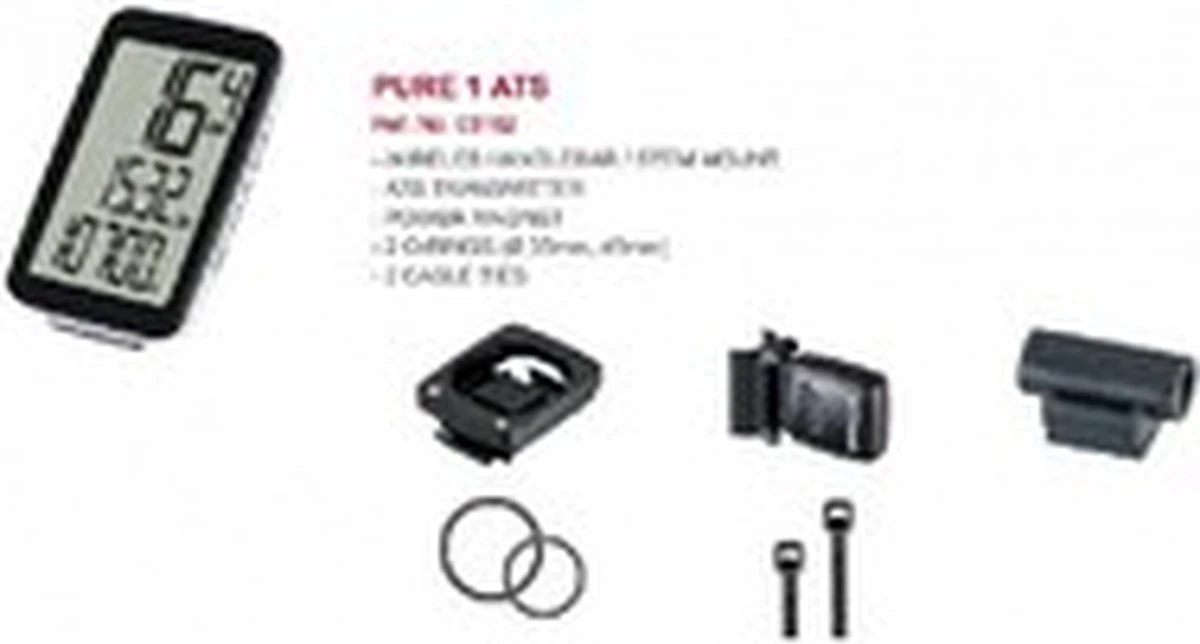 Sigma Fietscomputer Pure 1 ATS - Draadloos - Zwart/Wit 13 Sigma Fietscomputer Pure 1 ATS - Draadloos - Zwart/Wit - Afbeelding 11