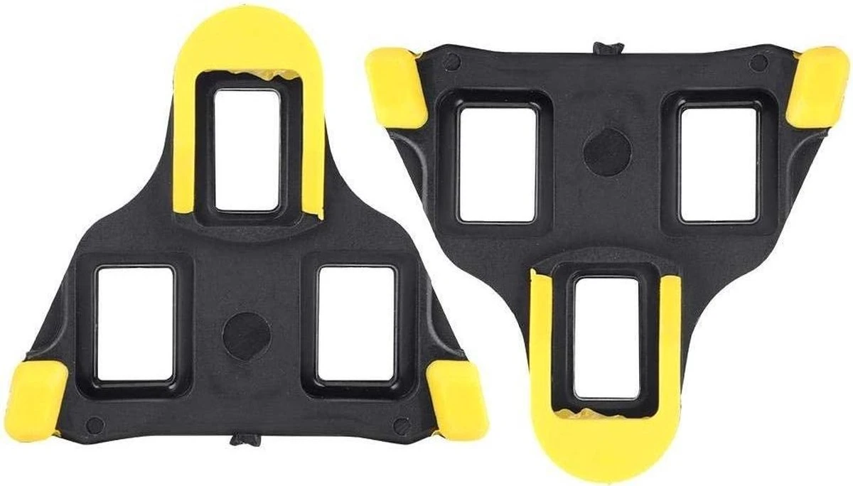 Schoenplaatjes SPD-SL Geschikt Voor Shimano SPD SL Pedalen - Geel - Niet Origineel 5 Schoenplaatjes SPD-SL Geschikt Voor Shimano SPD SL Pedalen - Geel - Niet Origineel - Afbeelding 3