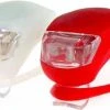 WVspecials Fietsverlichting Voor En Achter - Fietslamp - Siliconen - Rood En Wit - Siliconen LED Fiets Lampjes - Verlichting Set - Achterlicht - Voorlicht - Koplamp - Rood - Wit -Fietsenwinkel 1200x721 1