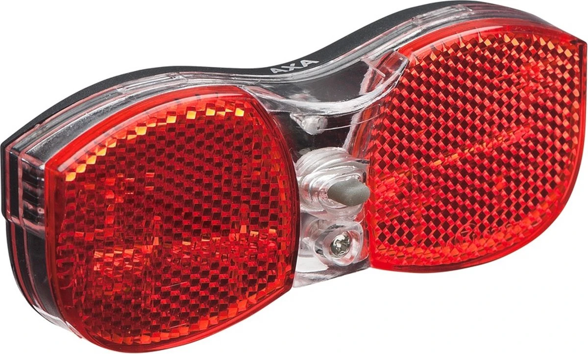 AXA City Rear - Fiets Achterlicht - LED Fietsverlichting Op Batterij – 80 Mm - Rood 4 AXA City Rear - Fiets Achterlicht - LED Fietsverlichting Op Batterij – 80 Mm - Rood - Afbeelding 2