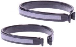 Simson Broekklemmen Kunststof Reflectie Zwart 2 Stuks -Fietsenwinkel 1200x739