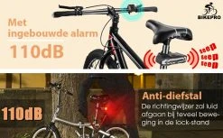BikePro Fiets Achterlicht 2.0 Met Alarm En Richtingaanwijzer - IP54 Waterdicht - USB Oplaadbaar -Fietsenwinkel 1200x742 1