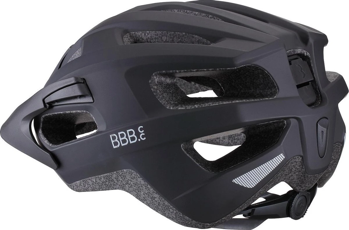 BBB Cycling Kite 2.0 Racefiets Helm - Mountainbike Helm - Wielrenhelm - Sporthelm - Mat Zwart - Maat M - BHE-29B 9 BBB Cycling Kite 2.0 Racefiets Helm - Mountainbike Helm - Wielrenhelm - Sporthelm - Mat Zwart - Maat M - BHE-29B - Afbeelding 7