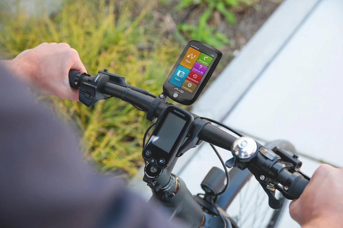 Mio Cyclo 220 Fietscomputer - Fietsnavigatie - Zwart 7 Mio Cyclo 220 Fietscomputer - Fietsnavigatie - Zwart - Afbeelding 5