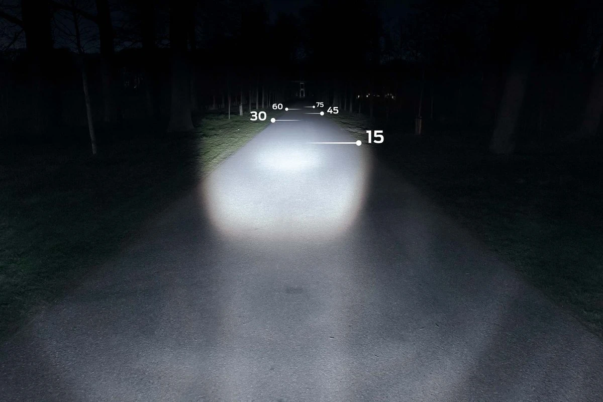 AXA Compactline 35 Switch - Fietslamp Voorlicht - LED Koplamp – Dynamo - 35 Lux 6 AXA Compactline 35 Switch - Fietslamp Voorlicht - LED Koplamp – Dynamo - 35 Lux - Afbeelding 4