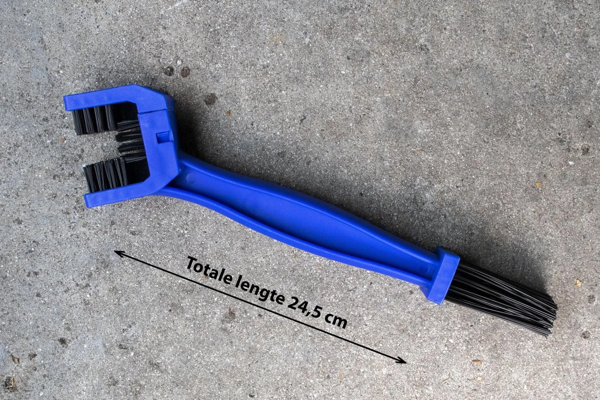 Merkloos Kettingborstel Motor - Blauw 5 Merkloos Kettingborstel Motor - Blauw - Afbeelding 3