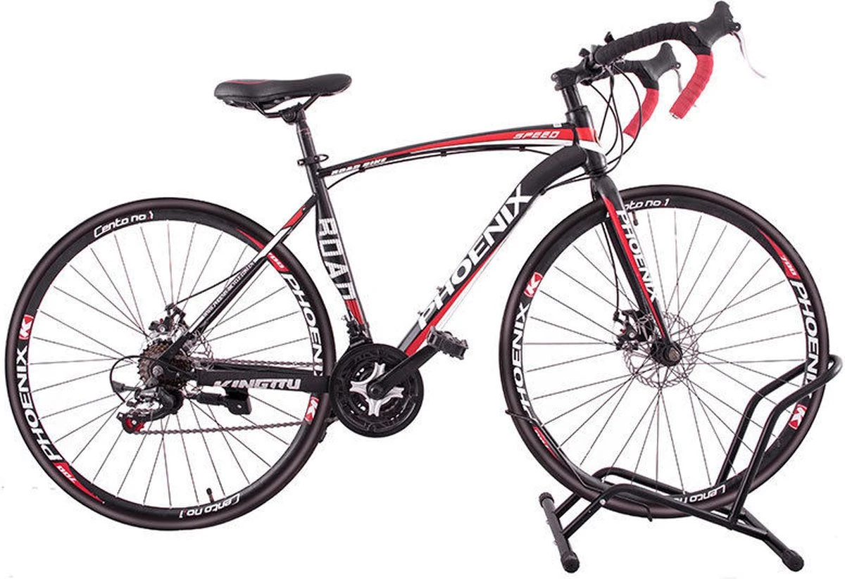 Merkloos Decopatent® Fietsenrek Voor Of Achterwiel - Fietsen Rek Racefiets, Mountainbike, Mtb Etc - Fietshouder - Achterwiel Standaard / Voorwiel Standaard - Bike Stand - Fietsstandaard Fietsen - Zwart 5 Merkloos Decopatent® Fietsenrek Voor Of Achterwiel - Fietsen Rek Racefiets, Mountainbike, Mtb Etc - Fietshouder - Achterwiel Standaard / Voorwiel Standaard - Bike Stand - Fietsstandaard Fietsen - Zwart - Afbeelding 3