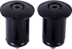 BBB BHT-96 ScrewOn Stuurdoppen - Opschroefbaar - Per Paar - Zwart