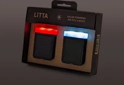 LITTA 2 Fietsverlichting Op Zonne-energie - Zwart (set) 15 LITTA 2 Fietsverlichting Op Zonne-energie - Zwart (set) -Fietsenwinkel 1200x826