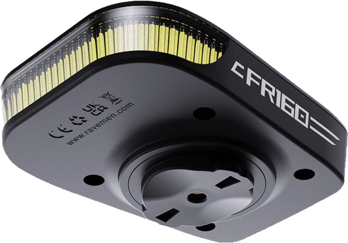 Ravemen FR160 Koplamp Voor Computer Mounts DAYLIGHT | 160 Lumen | Zichtbaar | Garmin Ready | Wahoo Compatible 3 Ravemen FR160 Koplamp Voor Computer Mounts DAYLIGHT | 160 Lumen | Zichtbaar | Garmin Ready | Wahoo Compatible - Afbeelding 2