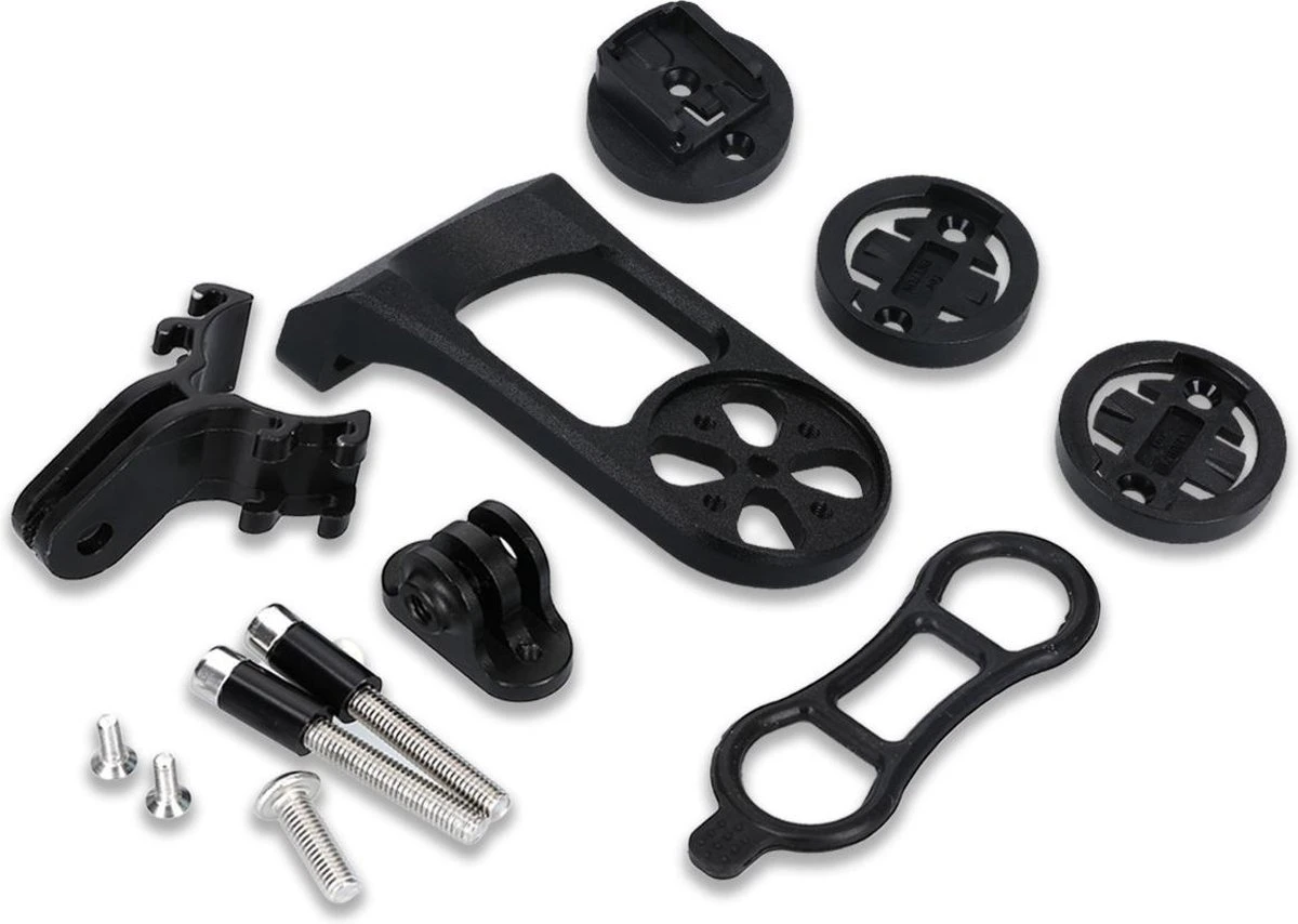 Kwmobile Houder Voor Garmin Edge / Bryton Rider / CatEye - Fietshouder Voor Navigatiesysteem - Stuurhouder In Zwart 9 Kwmobile Houder Voor Garmin Edge / Bryton Rider / CatEye - Fietshouder Voor Navigatiesysteem - Stuurhouder In Zwart - Afbeelding 7