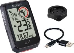 SIGMA SPORT GPS Fietscomputer Sigma ROX 2.0 GPS Met Standaard Stuurhouder - Zwart -Fietsenwinkel 1200x863 1