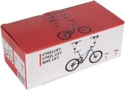 Merkloos Decopatent® Fietslift Ophangsysteem - Ophangen Fiets Aan Plafond - Fietstakel - Fietshaak - Dubbele Fietsophangsysteem Met Katrol -Fietsenwinkel 1200x865 2