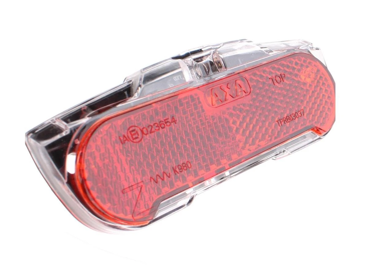 AXA Slim Steady – Fiets Achterlicht - LED Fietsverlichting - 80 Mm - Rood 4 AXA Slim Steady – Fiets Achterlicht - LED Fietsverlichting - 80 Mm - Rood - Afbeelding 2