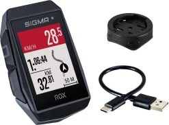 SIGMA SPORT ROX 11.1 EVO GPS Fietscomputer Incl. Stuurhouder, Zwart -Fietsenwinkel 1200x882 2