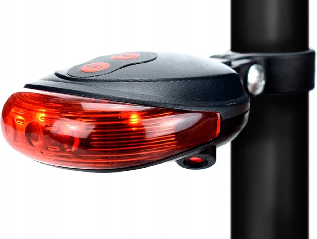 Fiets Achterlicht - LED Licht Met Laser - Fiets Lamp - Waterdicht - Racefiets Verlichting - Inclusief Batterijen - Rheme 11 Fiets Achterlicht - LED Licht Met Laser - Fiets Lamp - Waterdicht - Racefiets Verlichting - Inclusief Batterijen - Rheme - Afbeelding 9