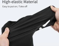 Giyo Overschoenen - Maat 44/45 (XL) - 1 Paar - Mountainbike - Wielrennen - Zwart - Wind En Waterdicht - Waterproof - Regen - Vorst 16 Giyo Overschoenen - Maat 44/45 (XL) - 1 Paar - Mountainbike - Wielrennen - Zwart - Wind En Waterdicht - Waterproof - Regen - Vorst -Fietsenwinkel 1200x922