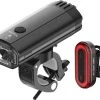 1200 Lumen & 100 Lumen Pro Sport Lights Fietsverlichtingsset - LED Fietslampen USB Oplaadbaar