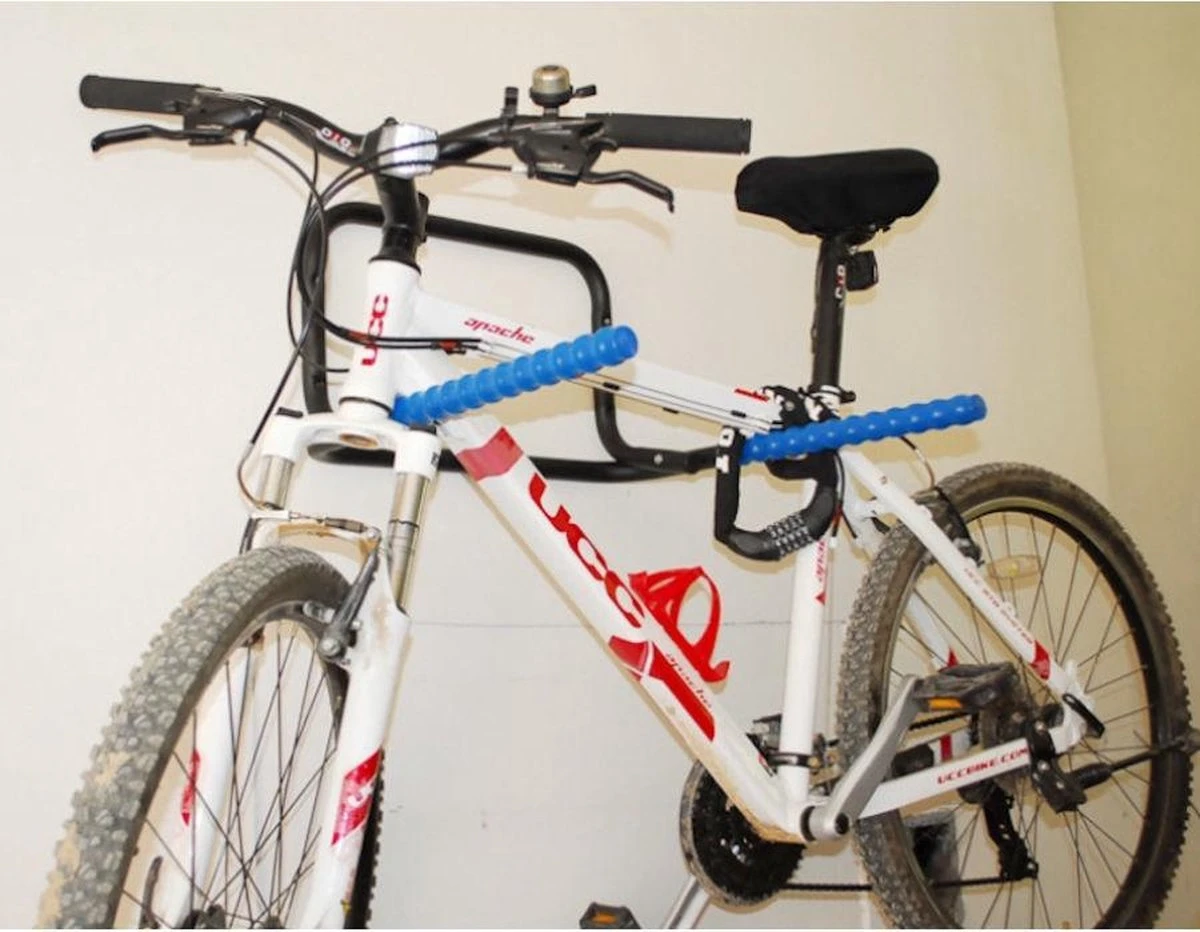 Merkloos Decopatent® Muur Ophangsysteem Voor 2 Fietsen & Inklapbaar - Ophang Systeem Fiets - Ophangen Aan Muur - Houder Muur - Wandmontage 11 Merkloos Decopatent® Muur Ophangsysteem Voor 2 Fietsen & Inklapbaar - Ophang Systeem Fiets - Ophangen Aan Muur - Houder Muur - Wandmontage - Afbeelding 9