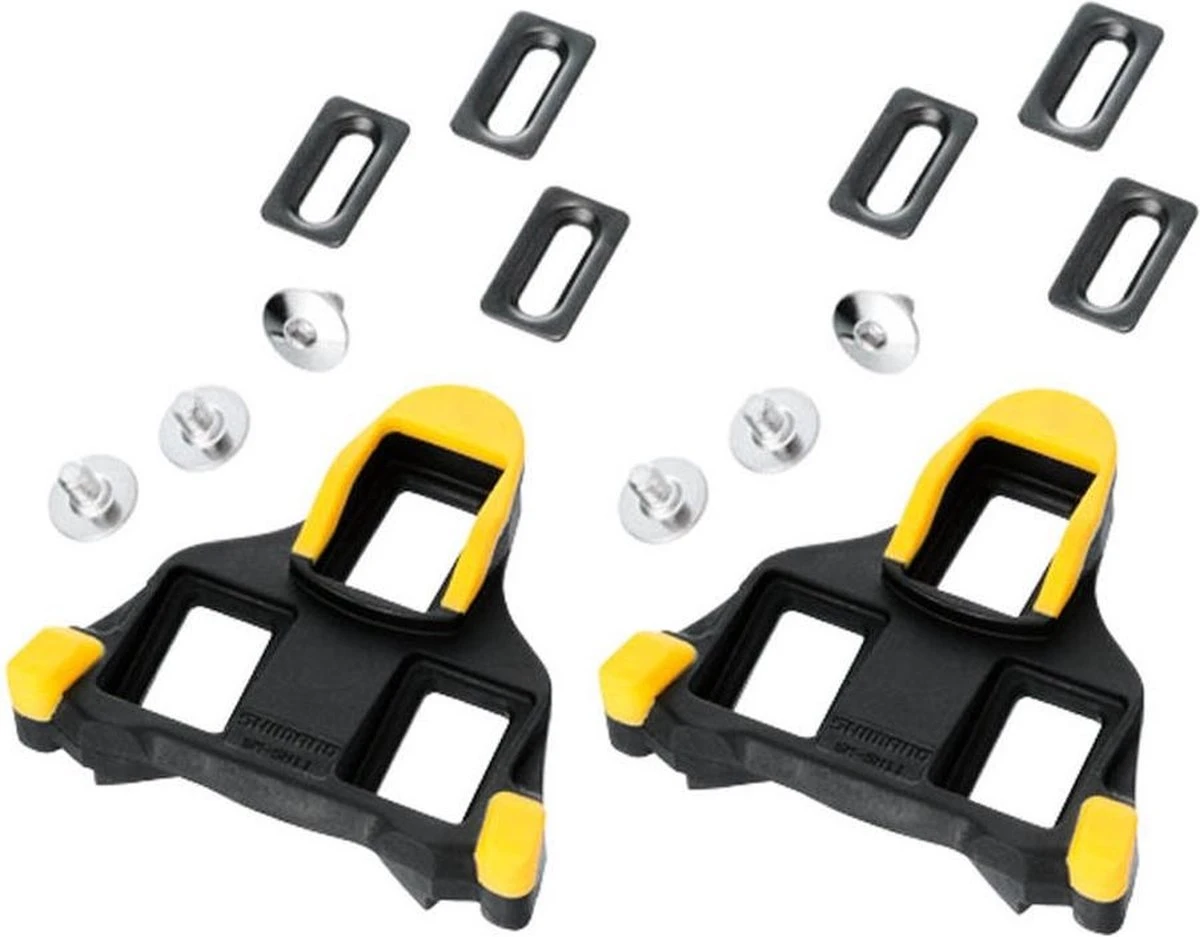 SPD-SL Schoenplaatje Geel Geschikt Voor Shimano SPD SL Pedalen - Geel | Geschikt Voor Shimano SPD SL Pedalen 3 SPD-SL Schoenplaatje Geel Geschikt Voor Shimano SPD SL Pedalen - Geel | Geschikt Voor Shimano SPD SL Pedalen
