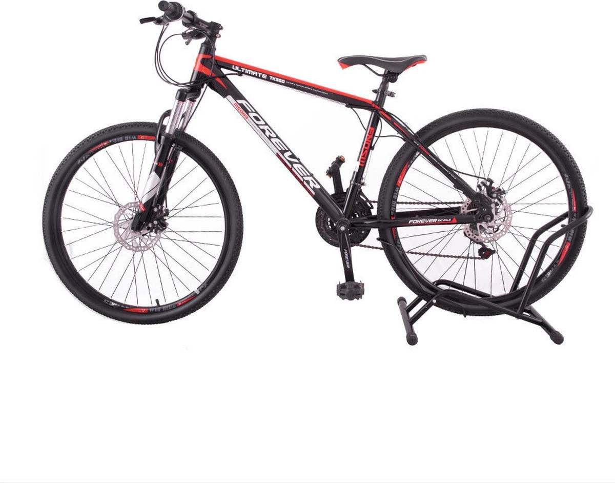 Merkloos Decopatent® Fietsenrek Voor Of Achterwiel - Fietsen Rek Racefiets, Mountainbike, Mtb Etc - Fietshouder - Achterwiel Standaard / Voorwiel Standaard - Bike Stand - Fietsstandaard Fietsen - Zwart 4 Merkloos Decopatent® Fietsenrek Voor Of Achterwiel - Fietsen Rek Racefiets, Mountainbike, Mtb Etc - Fietshouder - Achterwiel Standaard / Voorwiel Standaard - Bike Stand - Fietsstandaard Fietsen - Zwart - Afbeelding 2