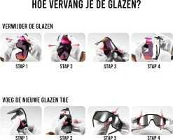 Fietsbril Sportbril Voor Heren En Dames Wielren En Racefiets Bril -Fietsenwinkel 1200x975