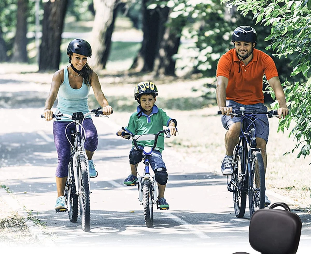 Merkloos Rugleuning Zadel - Fietszadel Met Rugleuning - Oversized - Comfortabel Zacht Zadel - Met PU Kussen 8 Merkloos Rugleuning Zadel - Fietszadel Met Rugleuning - Oversized - Comfortabel Zacht Zadel - Met PU Kussen - Afbeelding 6