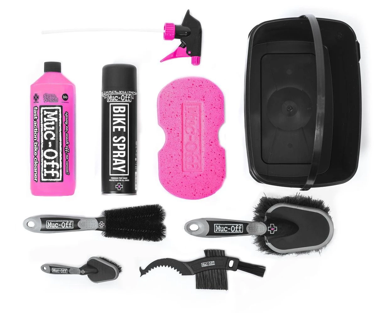 Muc-Off 8 In 1 Bicycle Cleaning Kit Reinigingspakket 4 Muc-Off 8 In 1 Bicycle Cleaning Kit Reinigingspakket - Afbeelding 2