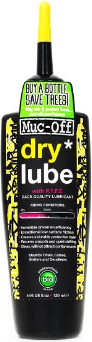 Muc-Off Kettingolie Dry Lube 120ml 3 Muc-Off Kettingolie Dry Lube 120ml