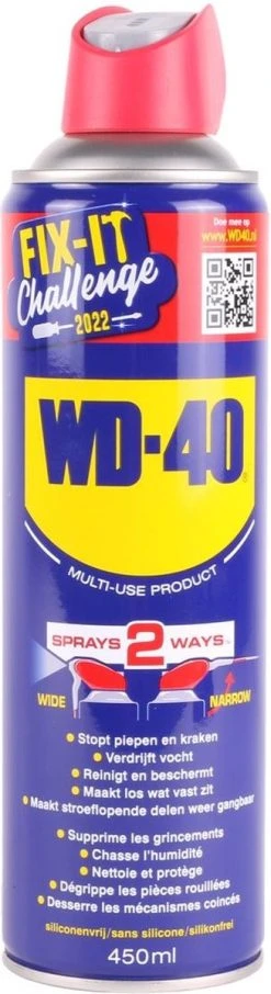 WD-40® Smart Straw® Multi-Use Product - 450ml - Multispray - Smeermiddel, Ontvetter En Anti-Corrosie 19 WD-40® Smart Straw® Multi-Use Product - 450ml - Multispray - Smeermiddel, Ontvetter En Anti-Corrosie -Fietsenwinkel 327x1200