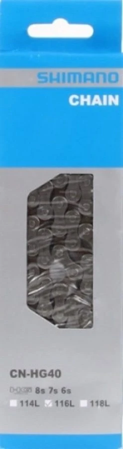 Ketting - 6/7/8 Speed - 3/32" - Shimano HG40 116-link -Fietsenwinkel 330x1200