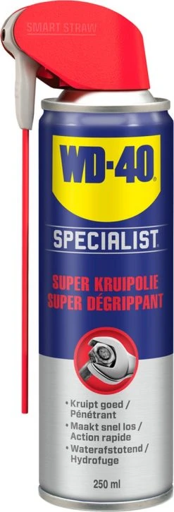 WD-40 Specialist® Super Kruipolie - 250ml - Smeerolie - Smeermiddel - Maakt Vastzittende Onderdelen Snel Los 13 WD-40 Specialist® Super Kruipolie - 250ml - Smeerolie - Smeermiddel - Maakt Vastzittende Onderdelen Snel Los -Fietsenwinkel 408x1200 2