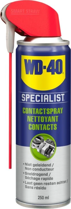 WD-40 Specialist® Contactspray - 250ml - Contact Cleaner - Contactreiniger - Voor Elektrische / Elektronische Onderdelen 10 WD-40 Specialist® Contactspray - 250ml - Contact Cleaner - Contactreiniger - Voor Elektrische / Elektronische Onderdelen -Fietsenwinkel 408x1200 3