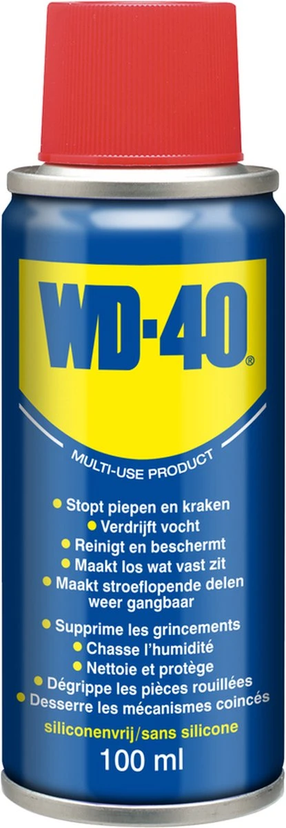 WD-40® Multi-Use Product Classic - 100ml - Multispray - Smeermiddel, Ontvetter En Anti-Corrosie 3 WD-40® Multi-Use Product Classic - 100ml - Multispray - Smeermiddel, Ontvetter En Anti-Corrosie