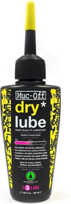 Muc-Off Kettingolie Dry Lube 50ml -Fietsenwinkel 418x1200