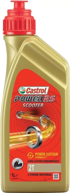 Olie Castrol 1-Liter Power RS Scooter 2T