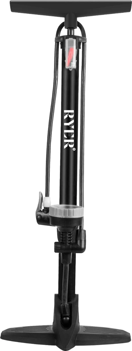RYER Fietspomp Pro - Drukmeter - Inclusief Banden Reparatieset 3 RYER Fietspomp Pro - Drukmeter - Inclusief Banden Reparatieset