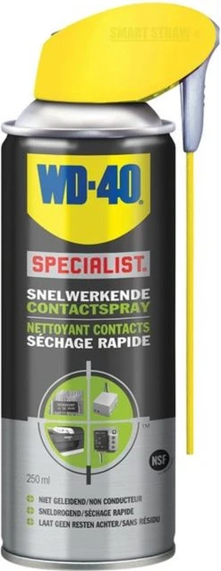 WD-40 Specialist® Contactspray - 250ml - Contact Cleaner - Contactreiniger - Voor Elektrische / Elektronische Onderdelen