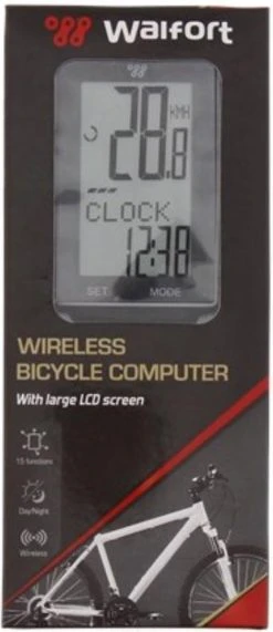 Walfort Wireless Bicycle Computer Fietscomputer - Draadloos 7 Walfort Wireless Bicycle Computer Fietscomputer - Draadloos -Fietsenwinkel 519x1200