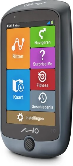 Mio Cyclo Discover Connect Fiets-Navigatie Antraciet/Zwart -Fietsenwinkel 532x1200 4