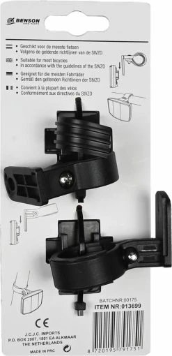 Benson Fiets Reflector - Wit Voorzijde - Rood Achterzijde 15 Benson Fiets Reflector - Wit Voorzijde - Rood Achterzijde -Fietsenwinkel 581x1200 1