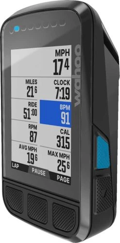 Wahoo Fitness Wahoo ELEMNT BOLT V2 GPS Fietscomputer - Zwart -Fietsenwinkel 594x1200