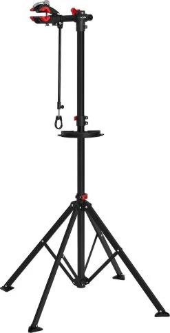 ACAZA Fiets Bevestigingsstandaard Met Snelsluiting, Gereedschapshouder En Stuurhouder, Lichte En Draagbare Reparatie Standaard Voor Fietsen, Zwart Statief 21 ACAZA Fiets Bevestigingsstandaard Met Snelsluiting, Gereedschapshouder En Stuurhouder, Lichte En Draagbare Reparatie Standaard Voor Fietsen, Zwart Statief -Fietsenwinkel 613x1200