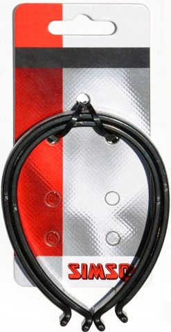 Simson Broekklemmen Kunststof Reflectie Zwart 2 Stuks -Fietsenwinkel 619x1200