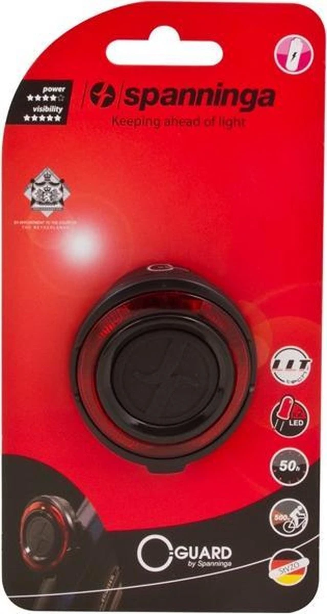 Spanninga O-Guard Fiets Achterlicht - Batterij 9 Spanninga O-Guard Fiets Achterlicht - Batterij - Afbeelding 7
