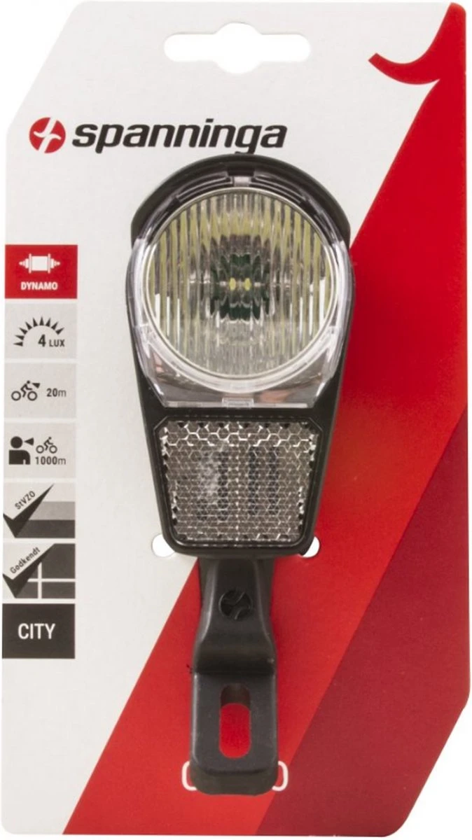 Spanninga Galeo Fiets Koplamp - 4 Lux - Batterij 15 Spanninga Galeo Fiets Koplamp - 4 Lux - Batterij - Afbeelding 13