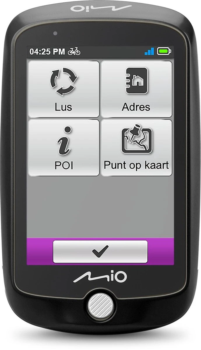 Mio Cyclo 220 Fietscomputer - Fietsnavigatie - Zwart 9 Mio Cyclo 220 Fietscomputer - Fietsnavigatie - Zwart - Afbeelding 7